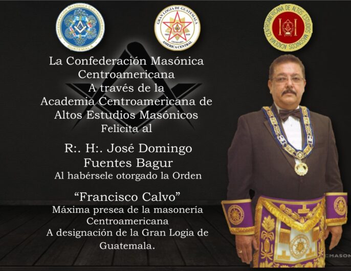 ENTREGA DE LA ORDEN “Dr. FRANCISCO CALVO” AL SOBERANO GRAN COMENDADOR